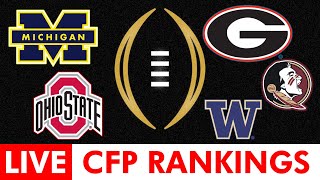 College Football Playoff Top 25 Rankings  Oct 31 Rankings [upl. by Eelamme]