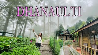 Forest Eco Huts in Dhanaulti Uttarakhand  A Beautiful Hill Station Near Rishikesh uttarakhand [upl. by Haelak]