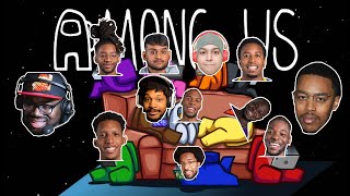 RDC Plays Among Us AGAIN ft CoryxKenshin DashieXP AfroSenju XL CalebCity and Shofu [upl. by Aiyn]