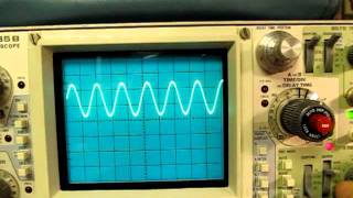 11 Tektronix Oscilloscope Triggering controls and their usage [upl. by Rodnas]