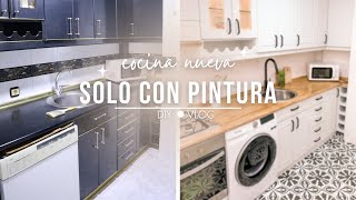 REMODELACIÓN DE COCINA CON POCO DINERO💰😱 KITCHEN REMODELING LOW COST  Proceso al completo [upl. by Vine]