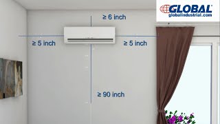 Global Ductless Mini Split Air Conditioner Installation v3 [upl. by Knox949]