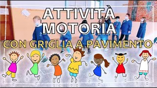 ATTIVITÀ MOTORIA  CODING CON GRIGLIA A PAVIMENTO [upl. by Anyrb550]