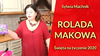 Świąteczna rolada makowa czyli ZAWIJANY MAKOWIEC Zobacz jak zrobić makowca na święta [upl. by Akinajnat733]