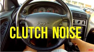 How To Diagnose A CLUTCH NOISE Problem  Ford Mustang Gt  Bearings [upl. by Finny597]