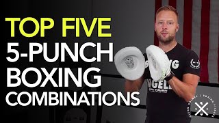 5 MUST KNOW Punch Combinations in Boxing [upl. by Vasilek191]