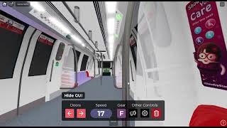 Roblox NEL C851E From Punggol to Harbourfront [upl. by Drageruaeb]