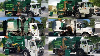 Waste Management Garbage Trucks Summer 2019 Collections [upl. by Kimber]