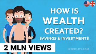 💰 How is Wealth Created  Savings and Investments [upl. by Steward]