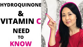 HYDROQUINONE AND VITAMIN C  NEED TO KNOW [upl. by Lanor]