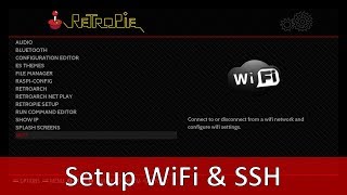 Tutorial How To Setup Wifi amp SSH On Latest Retropie 2018 [upl. by Anelrahs793]