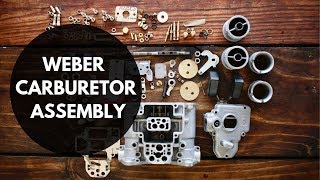 Weber DCOE Carburetor Assembly [upl. by Mauchi]