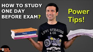 How to Study 1 Day Before Exam [upl. by Raybourne865]