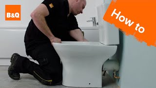 How to install a closecoupled toilet [upl. by Neiluj]