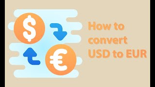 How to convert US Dollar to Euro [upl. by Nert]