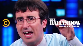 The Daily Show  The Best of John Oliver ft Patrick Stewart [upl. by Aram]