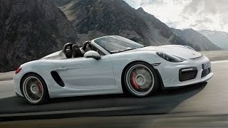 Porsche Boxster Spyder  TESTDRIVE [upl. by Nollahs]