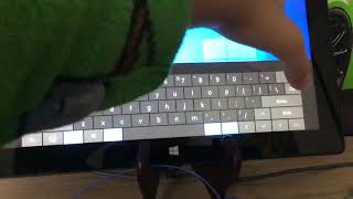 How to do CTRLALTDEL and ALTF4 using windows 10 onscreen keyboard [upl. by Severen]