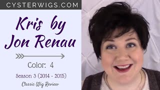 CysterWigs Wig Review Kris by Jon Renau Color 4 S3E107 2014 [upl. by Nnaassilem]