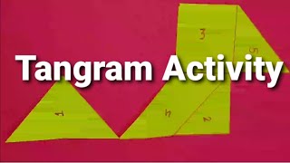 Maths Activity  5Piece Tangram Puzzle [upl. by Eiresed]