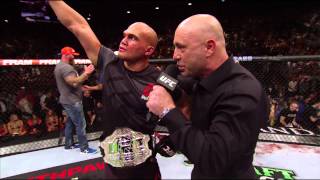 UFC 189 Robbie Lawler Octagon Interview [upl. by Ymorej872]