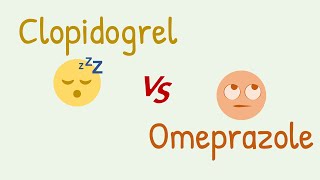 Clopidogrel vs Omeprazole  Drug Interaction [upl. by Ailec]