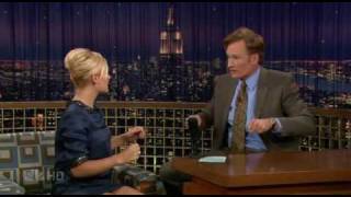 Elisha Cuthbert on Conan Obrien 4th June 2007 [upl. by Anneirb]