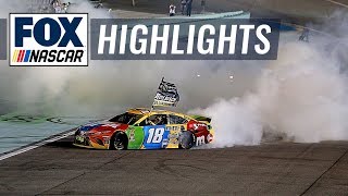 Final Laps Kyle Busch wins his second NASCAR Cup Series Championship  NASCAR on FOX HIGHLIGHTS [upl. by Katerina]