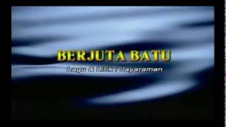 ALLEYCATS  Berjuta Batu KARAOKE [upl. by Boothman220]