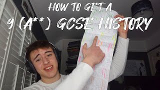 How To Get A 9 History GCSE [upl. by Atinaw]