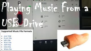 Playing Music From a USB Drive in a Tesla Model 3  Day 69 [upl. by Shedd591]