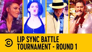 Tom Holland VS John Krasinski VS Michelle Keegan VS Joey Essex  Lip Sync Battle Tournament [upl. by Balas830]