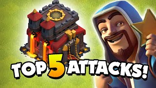 Top 5 BEST TH10 Attack Strategies Clash of Clans [upl. by Ahse449]