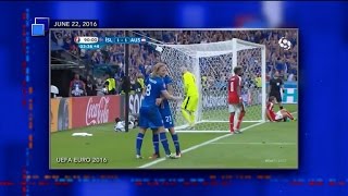 Soccer Commentator Goes Nuts After Iceland Win [upl. by Soirtemed]