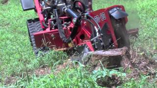 Barreto Stump Grinder Demonstration [upl. by Gherardi]