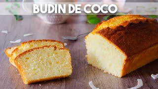 BUDIN DE COCO SUPER ECONOMICO SIN MANTEQUILLA [upl. by Andras333]