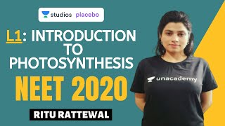 L1 Introduction to Photosynthesis  Photosynthesis Complete NCERT Review  Target NEET 2020 [upl. by Okikuy]