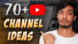 70 Ideas to Start a YouTube Channel and Earn Money Online  Deepak Daiya [upl. by Landis743]