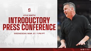 Stanford Mens Basketball Kyle Smith Introductory Press Conference [upl. by Neibart720]