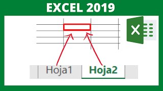 CÓMO ENLAZAR O VINCULAR CELDAS ENTRE DIFERENTES HOJAS  EXCEL 2019 [upl. by Pamela953]