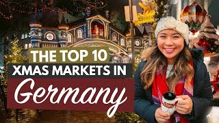 THE BEST CHRISTMAS MARKETS IN GERMANY  My Top 10 German Christmas Markets That You Must Visit [upl. by Eislehc]