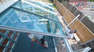 How To Install Roof Glazing To Your Conservatory  ConservatoryLand [upl. by Ynhoj]