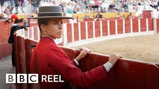 Spains elite female bullfighter  BBC REEL [upl. by Hteazile]