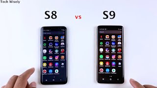 SAMSUNG S8 vs S9 in 2021  Speed Test [upl. by Cass]