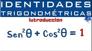 Identidades Trigonométricas  Introducción [upl. by Adnilrev]