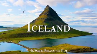 Iceland 4K  Scenic Relaxation Film with Calming Music [upl. by Roarke]