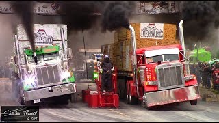 Great Lakes Big Rig Challenge 2019 Loaded Drag Racing Compilation [upl. by Siari]