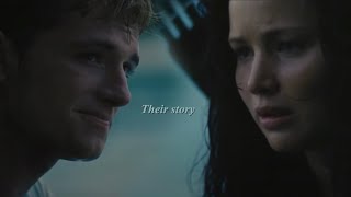 The FULL story of Katniss and Peeta [upl. by Ikairik427]