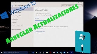 Como Solucionar Problemas de Actualizaciones En Windows 10 [upl. by Cormick868]