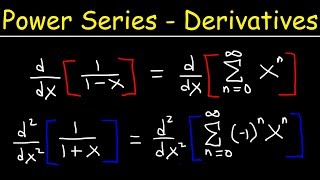 Finding Power Series By Differentiation [upl. by Jehiel]